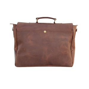 Leather Laptop Bag (Medium Dark)