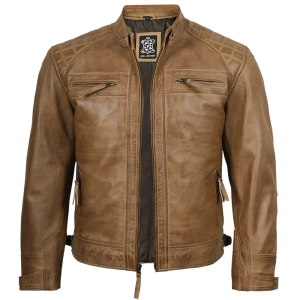 Decrum Leather Jacket