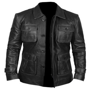 Takitop Leather Jacket (Black)
